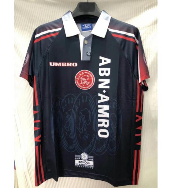 1998 Ajax Retro Away Kit Soccer Jersey